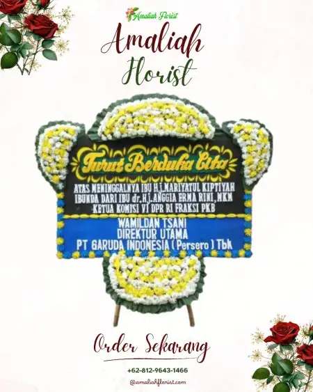 Papan Bunga Duka Mulusan